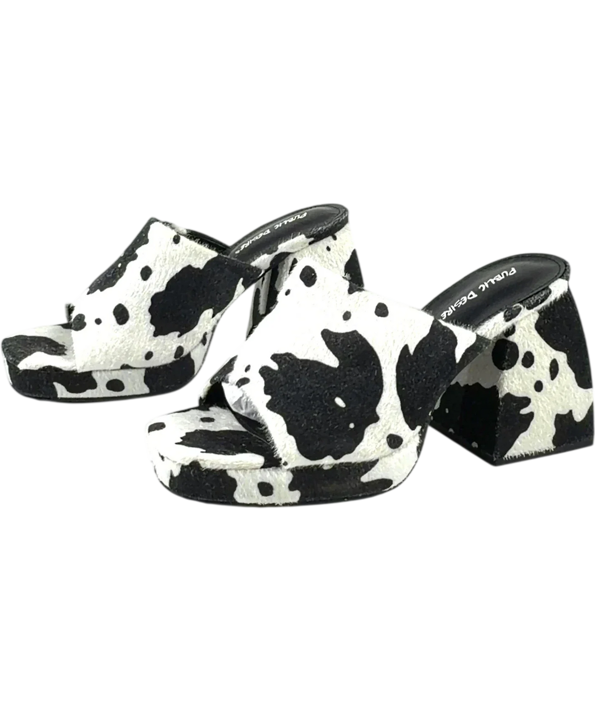 Public Desire black and white Colour, size UK 7 EU 40 👠 — label