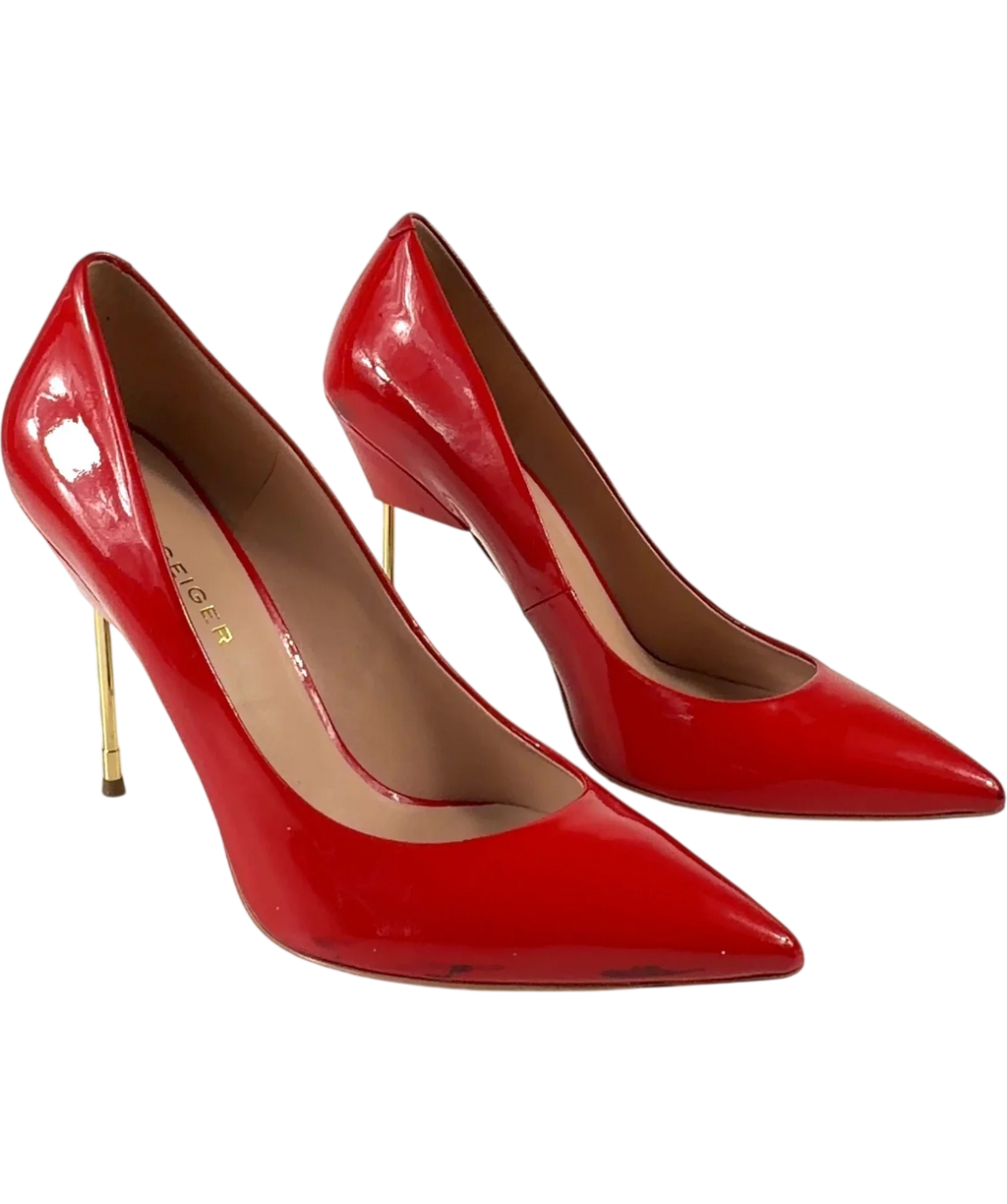 Kurt Geiger Red Colour, size UK 7.5 EU 41.5 👞 — front