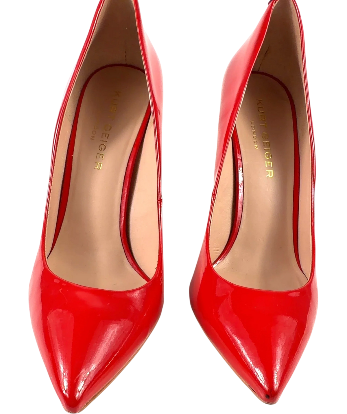 Kurt Geiger Red Colour, size UK 7.5 EU 41.5 👞 — detail