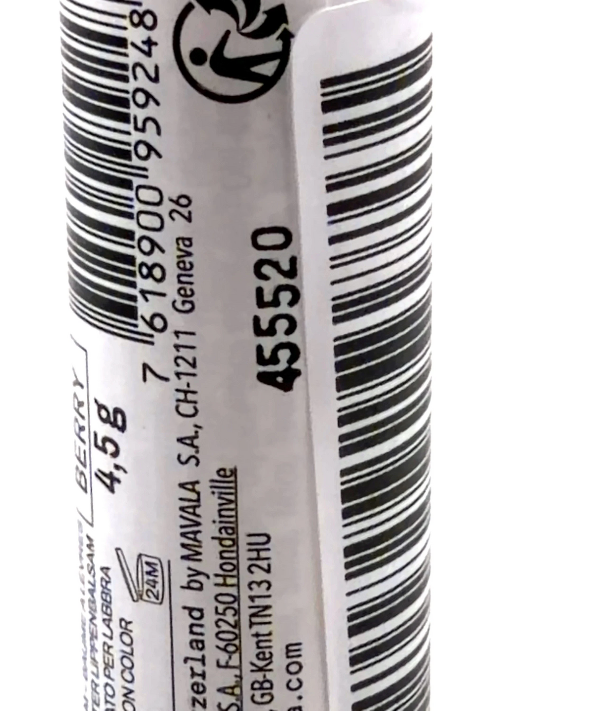 Mavala BERRY Shade, size 4.5g — detail