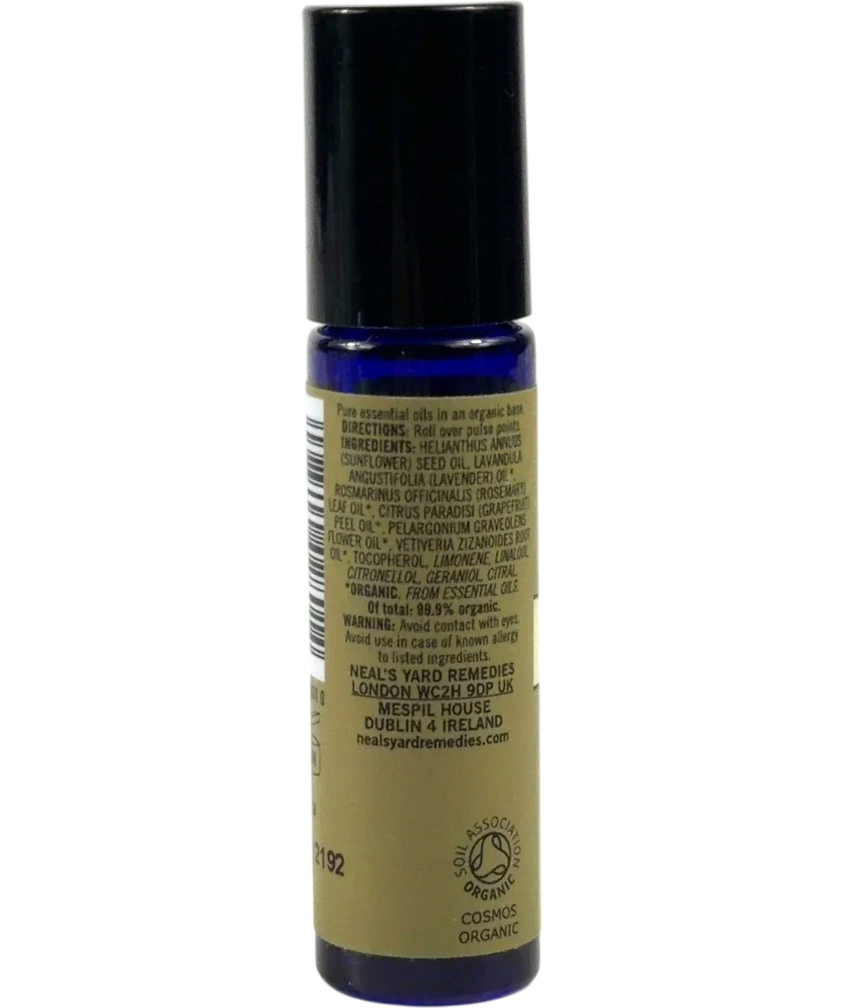 Neal's Yard Remedies to Roll, size 9ml — back
