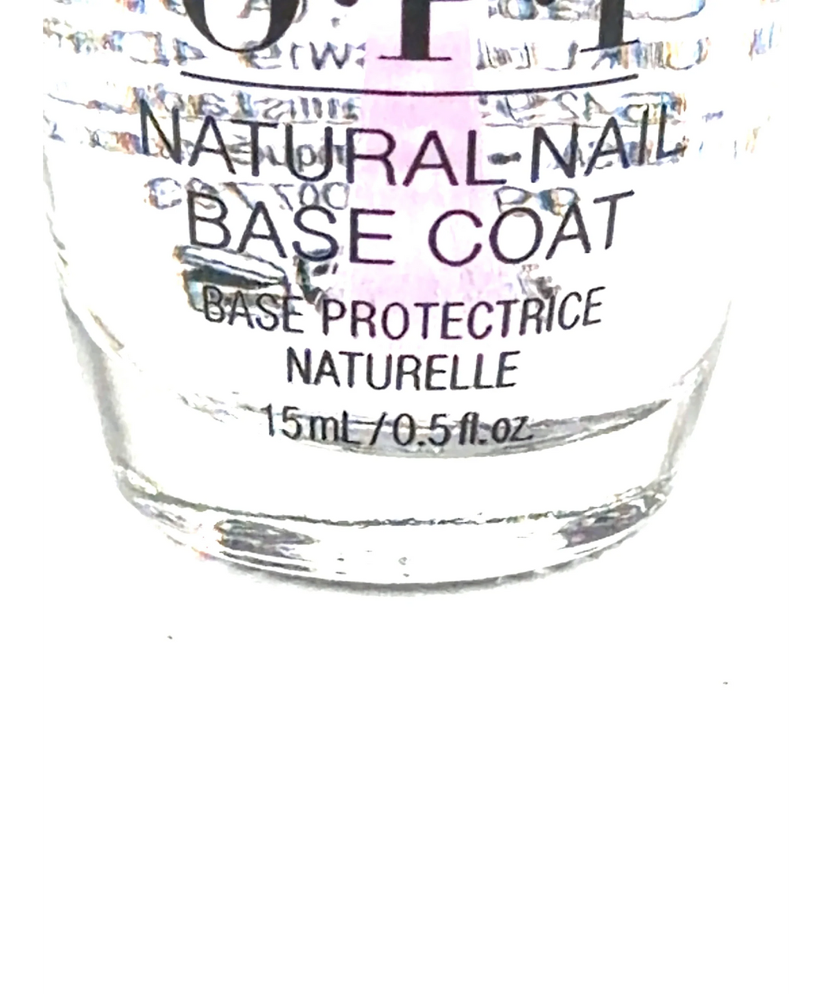 OPI NTT10 Natural Nail Base Coat, size 15ml — care label