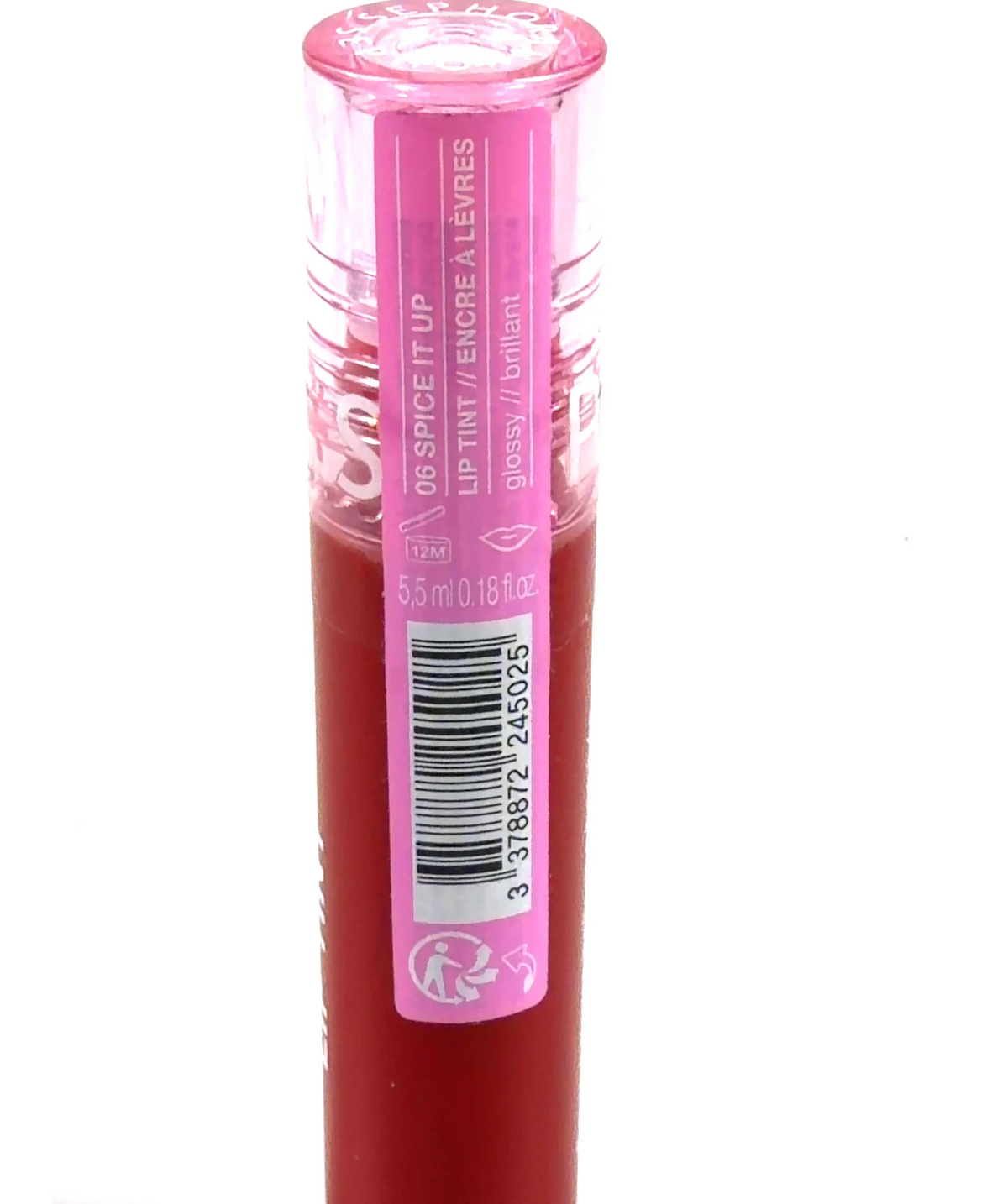 sephora 06 SPICE IT UP Totally Juicy Lip Tint, size 5.5ml — detail