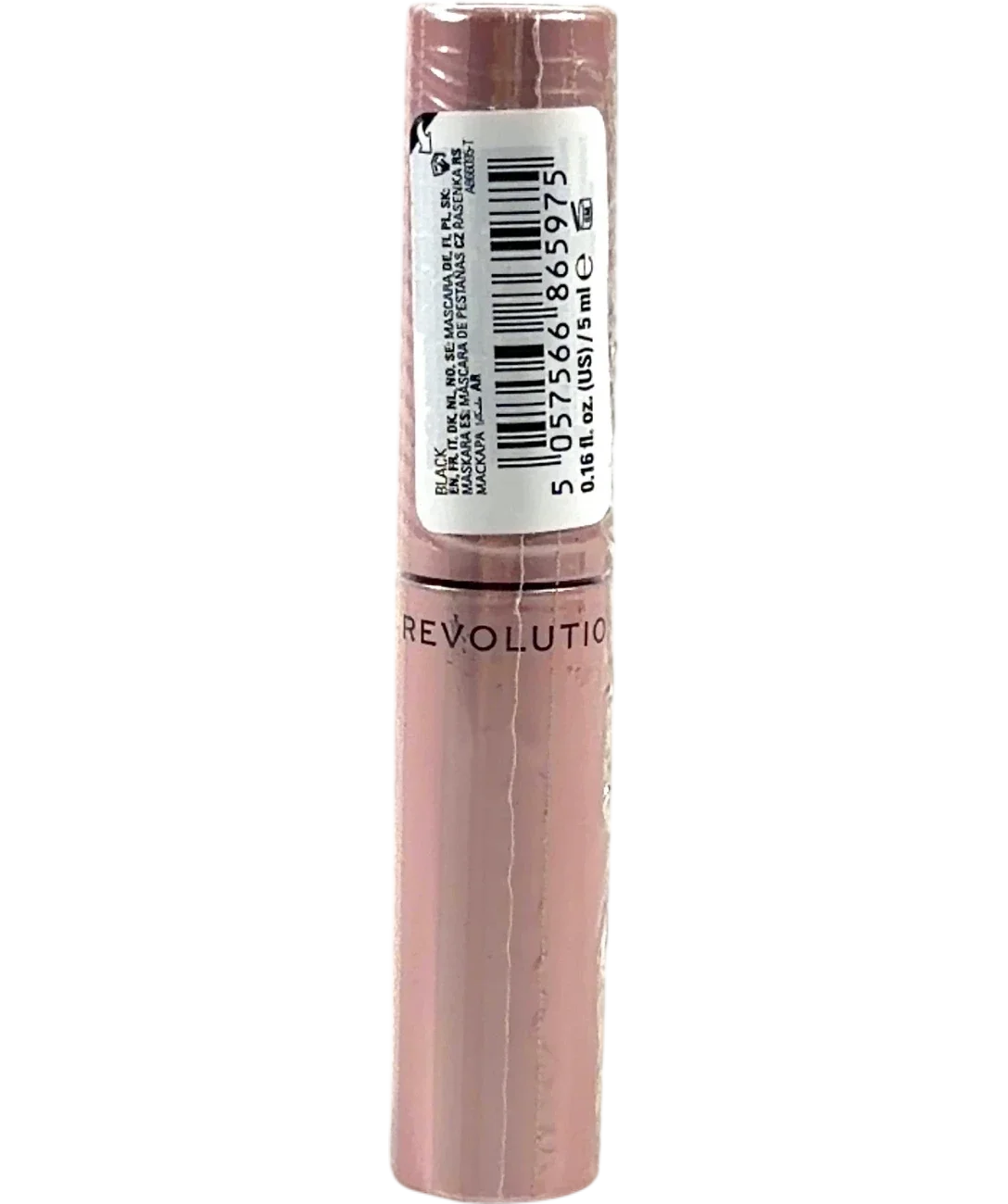Revolution Black WRAP LASH, size 5ml — back