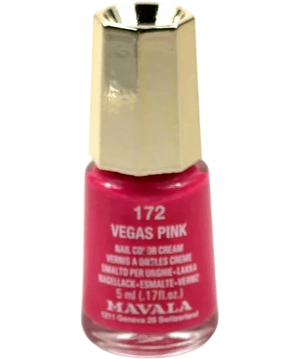 Mavala Mini Color Nail Polish-  172 VEGAS PINK 5ml