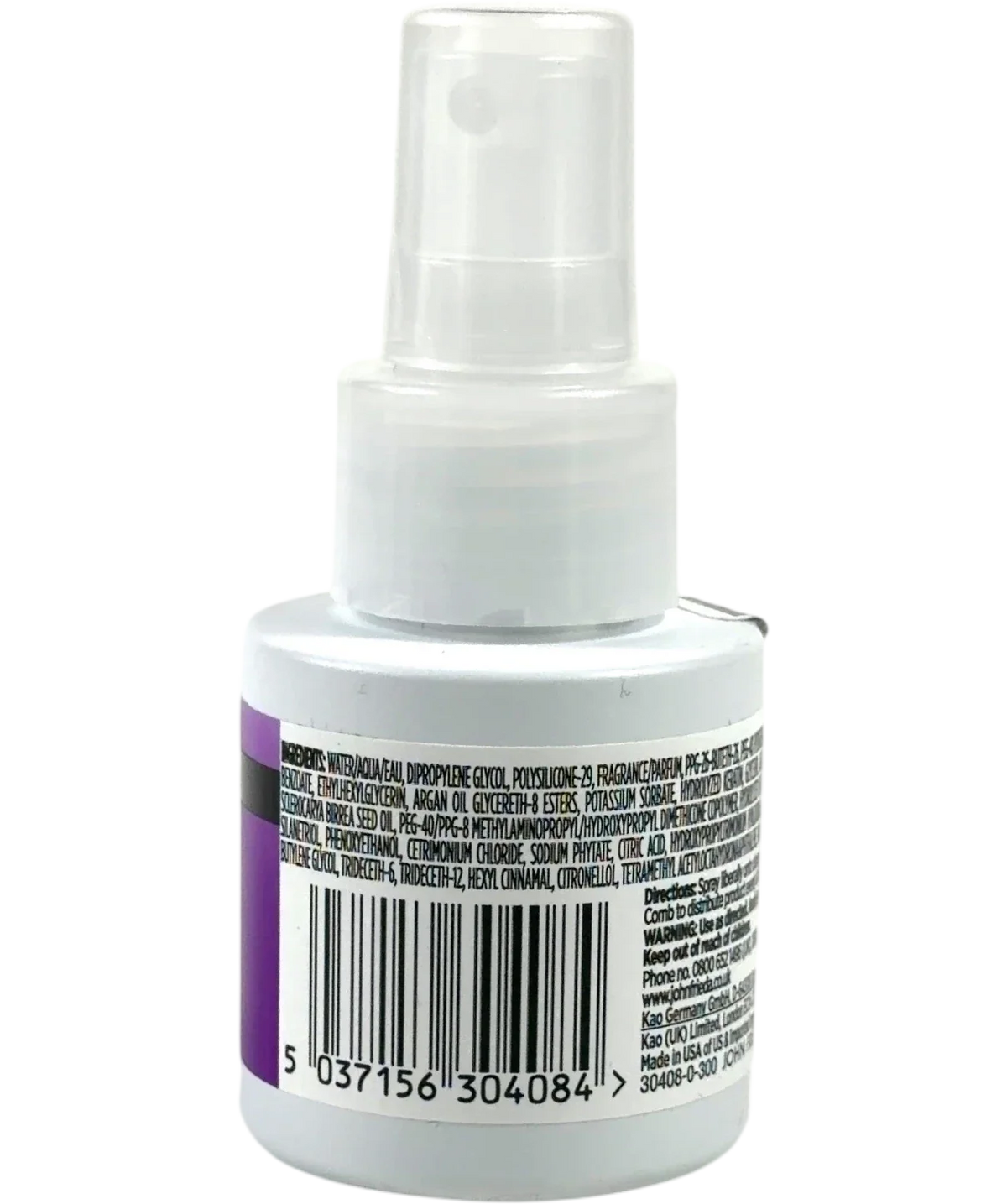 John Frieda Frizz Ease, size 50ml — back