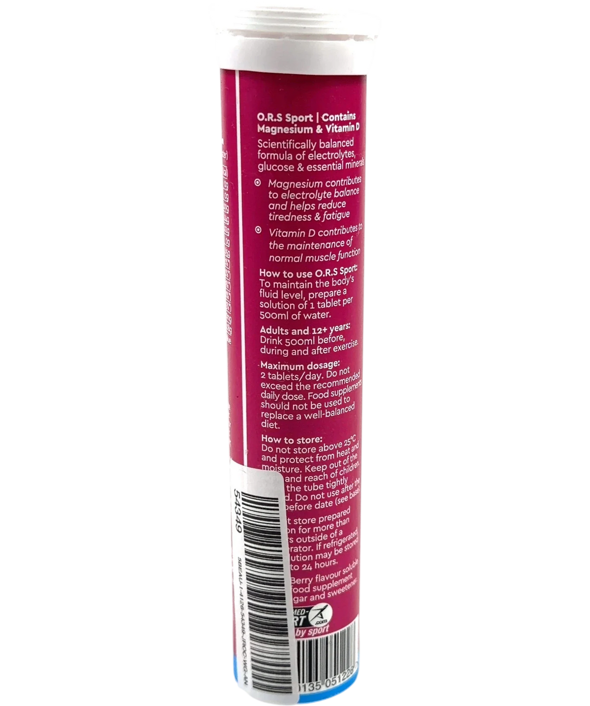 O.R.S Mixed Berry Shade, size X20 — back