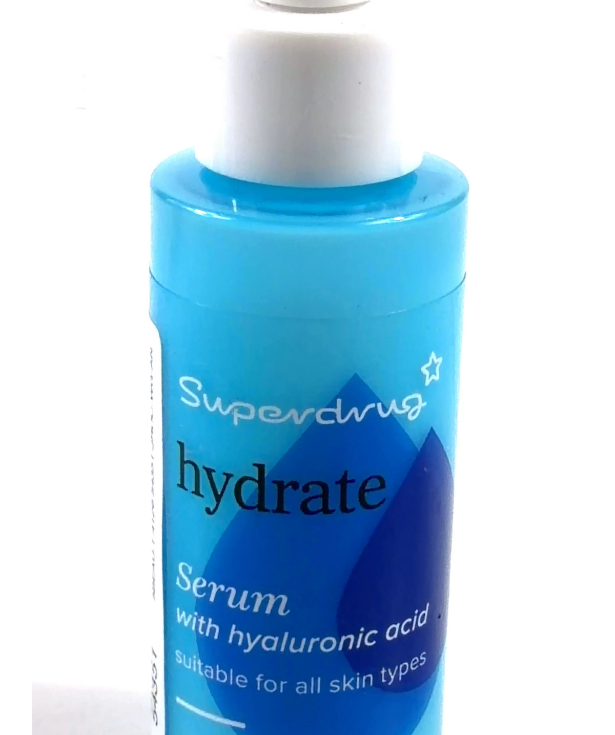 Superdrug Skin Hydrate Serum 50ml, size 50ml — label