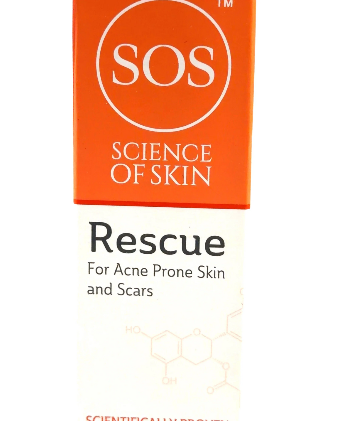 Science of Skin Rescue, size 30ml — label