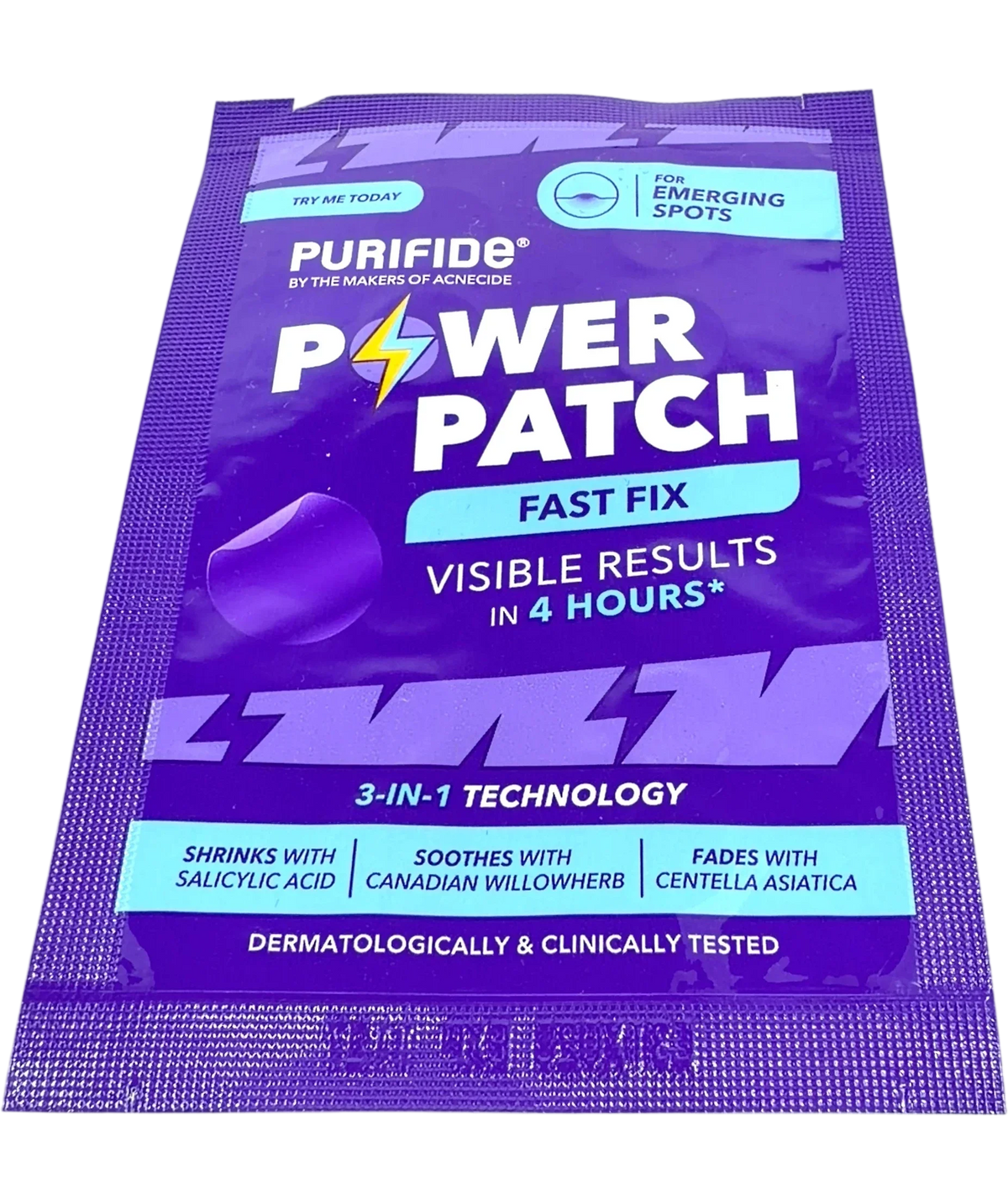 Purifide Fast Fix Power Patches for Emerging Spots, size X12 — front