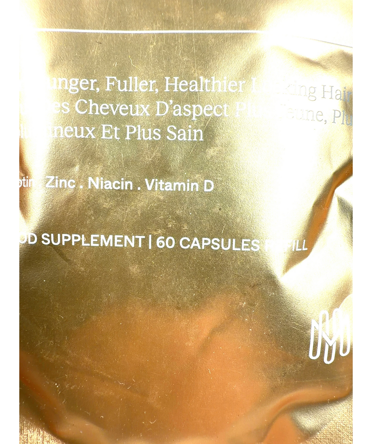 monpure Hair Longevity Supplement (60 Capsules Refill), size 60 capsules — care label