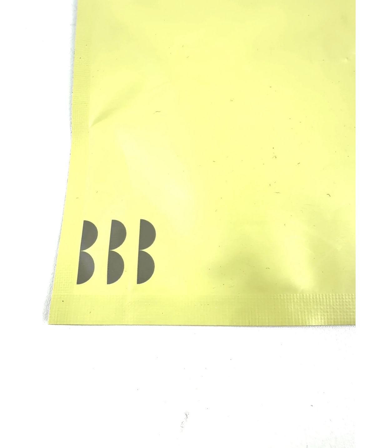 BBB Brow & Eye Mask, size 8.5g — label
