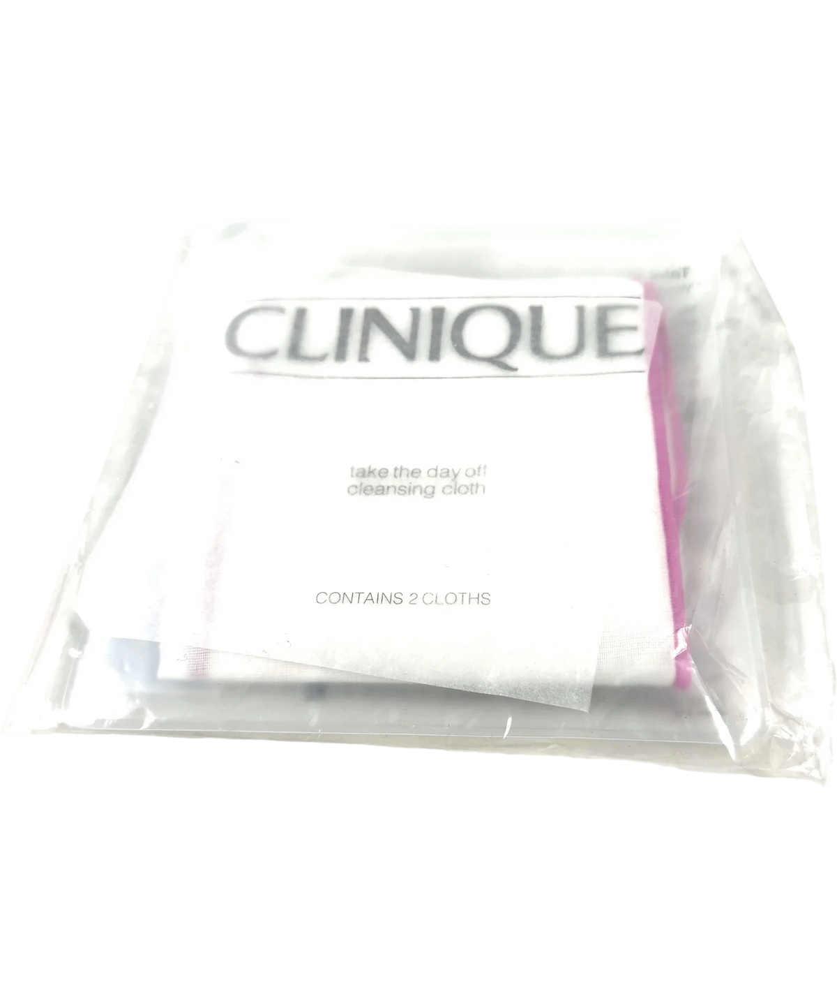 Clinique Take The Day Off Cleansing Cloth, size X2 — front