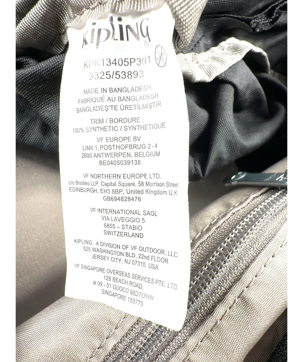 Kipling Black Art M — label