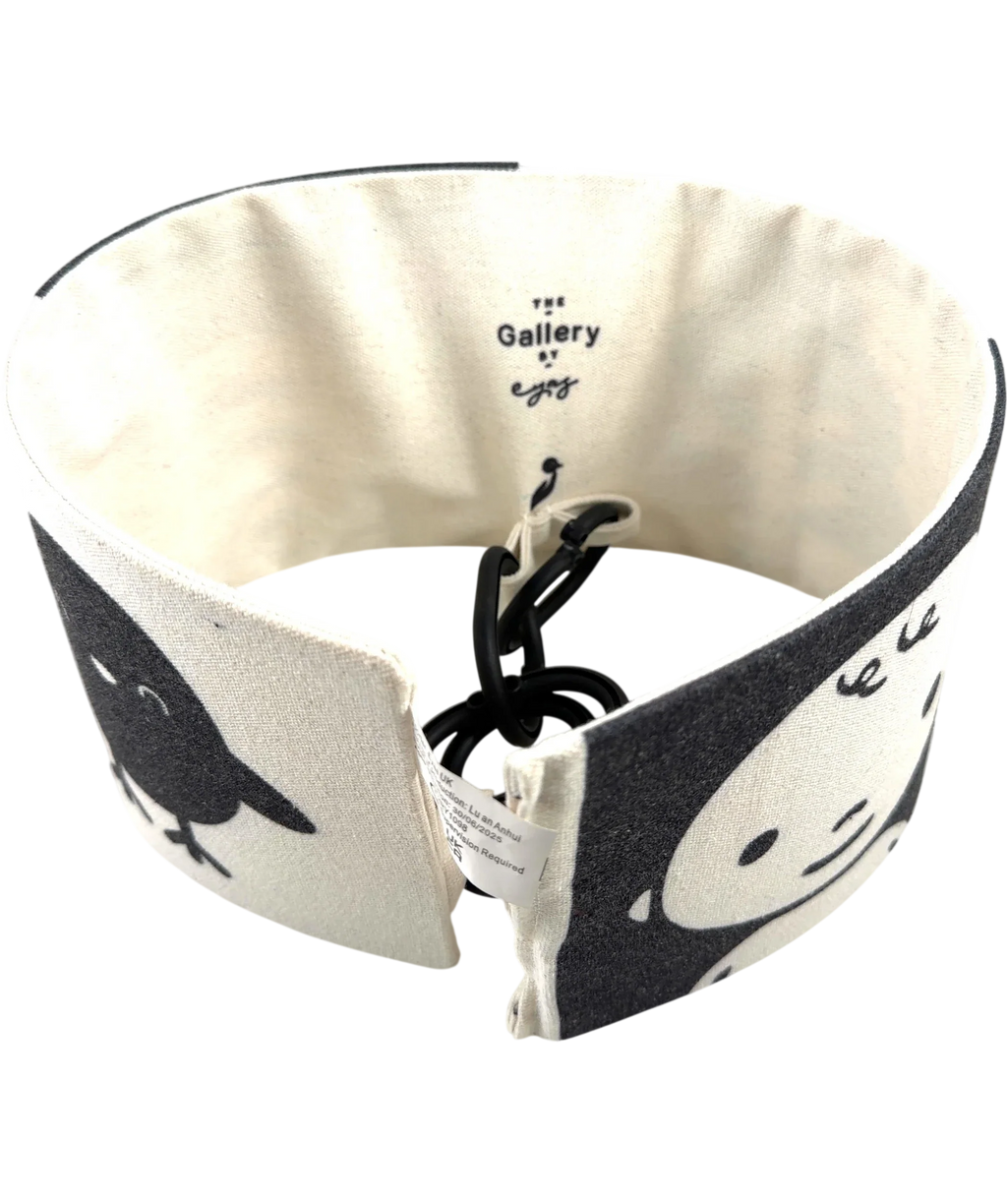 The Gallery by eyas black Colour — fabric detail