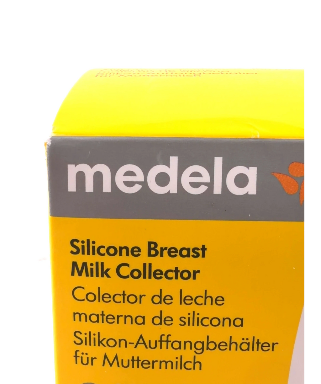 Medela White Silicone Breast Milk Collector — detail