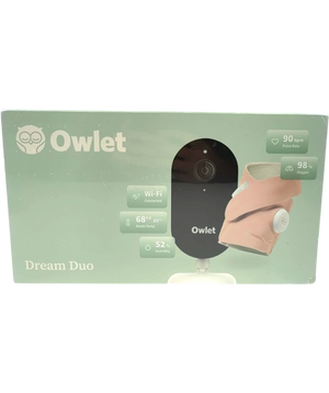 Owlet Dream Duo Sock & Dream Sight Baby Monitor