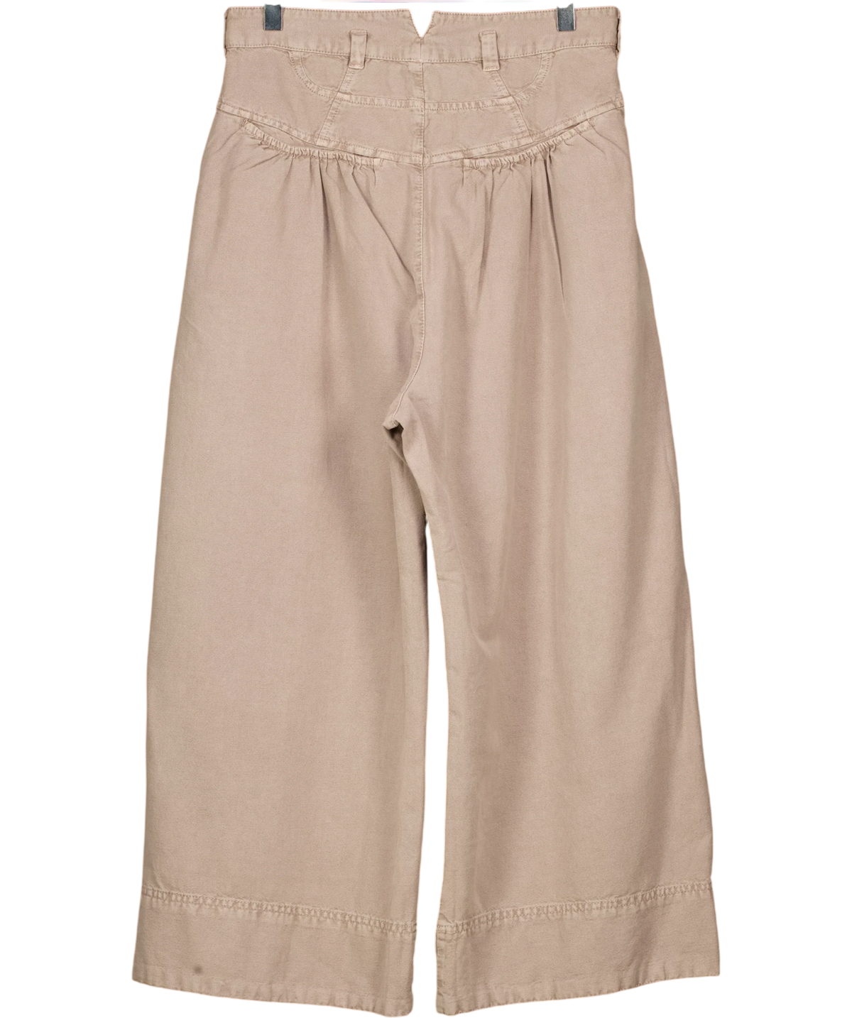Free People Beige Sweet Talk Chino, size UK 4 — back