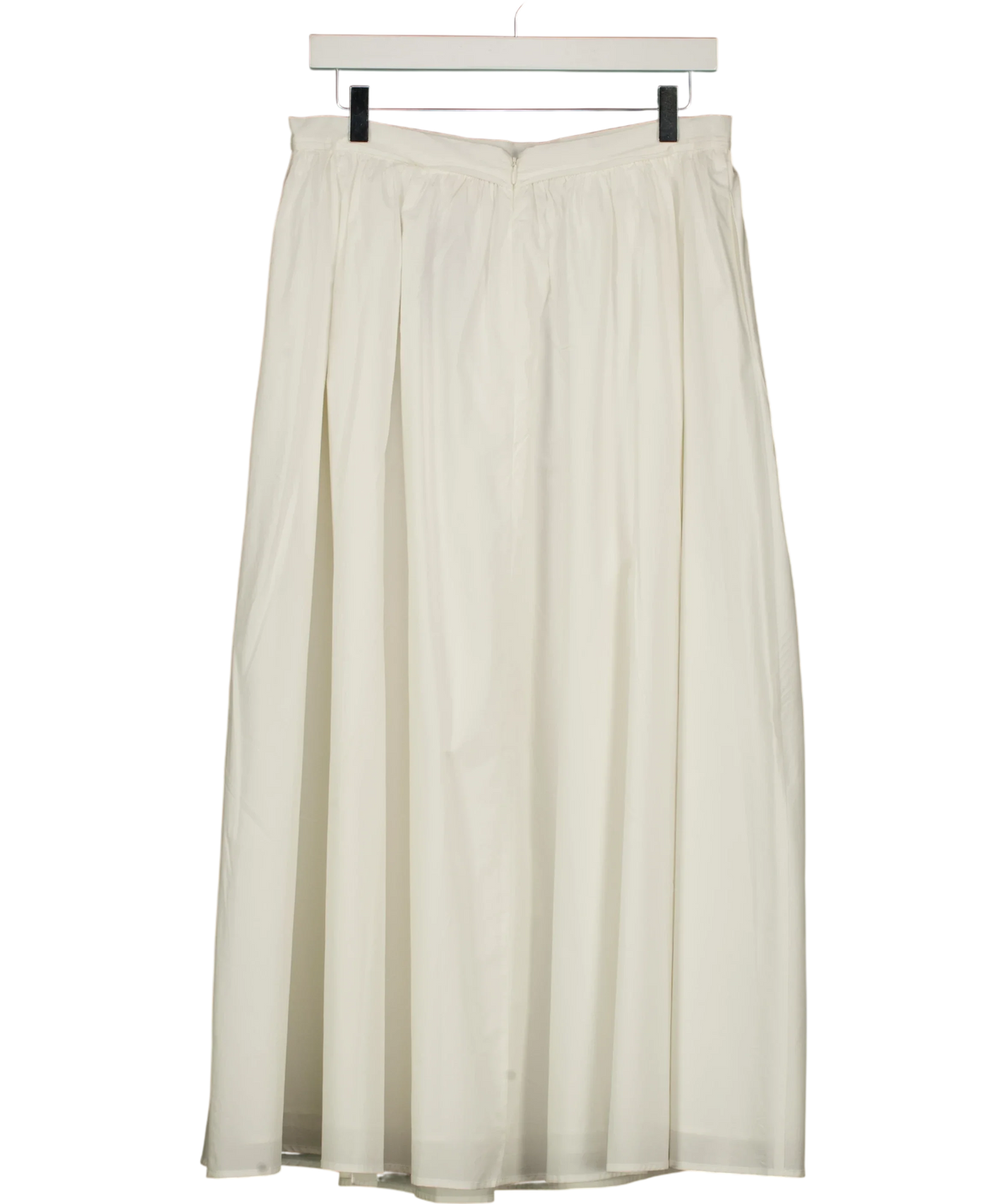 Kitri White Lucinda White Cotton Skirt, size UK 12 — back