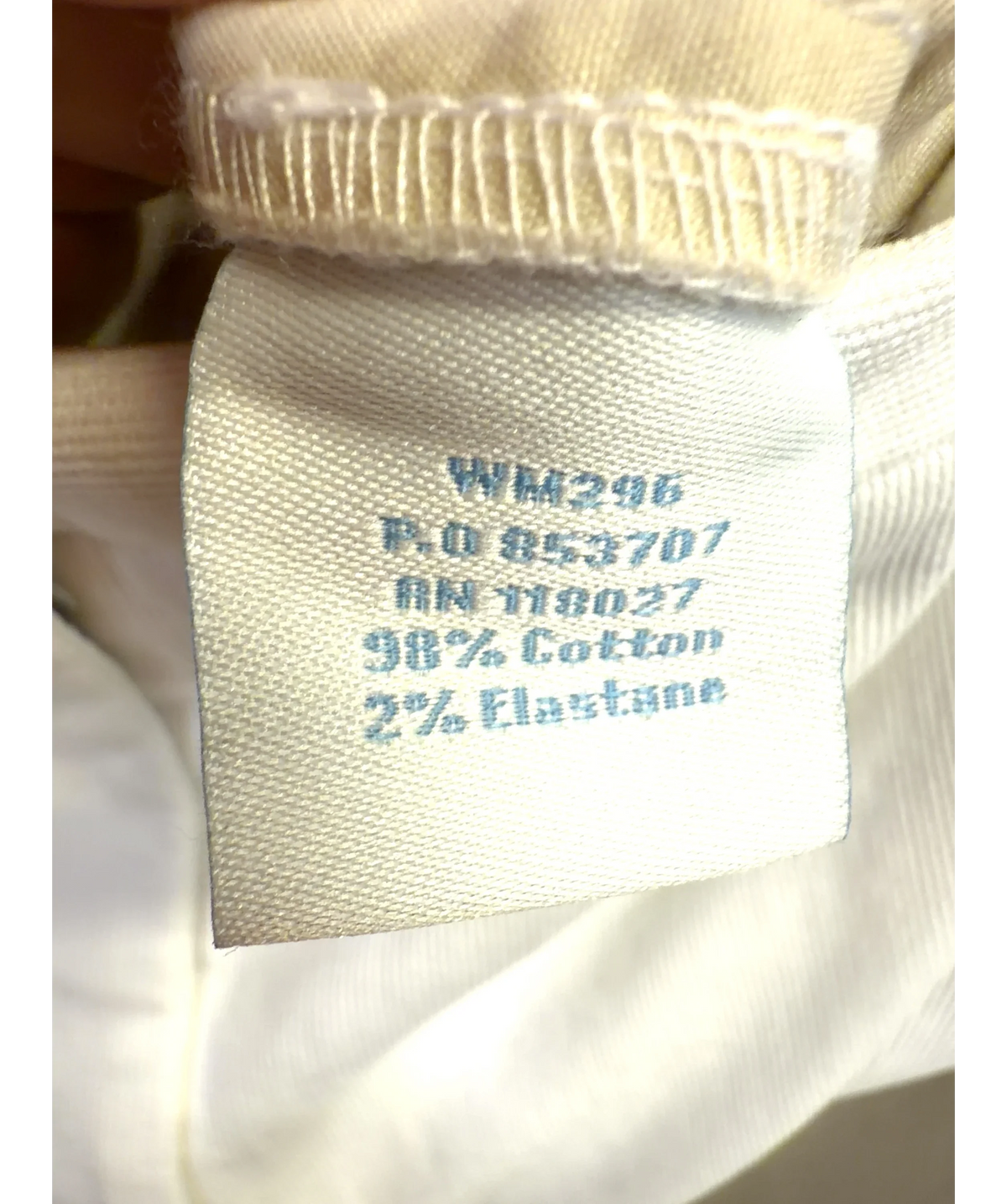 Boden White Colour, size UK 20 — label