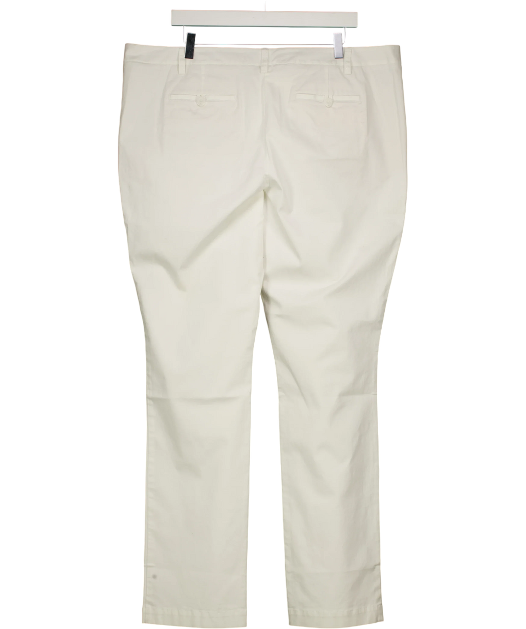 Boden White Colour, size UK 20 — back