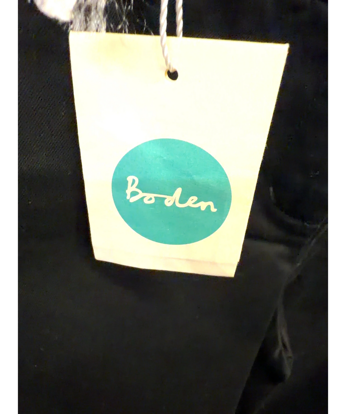 Boden Black Colour, size UK 6 — detail