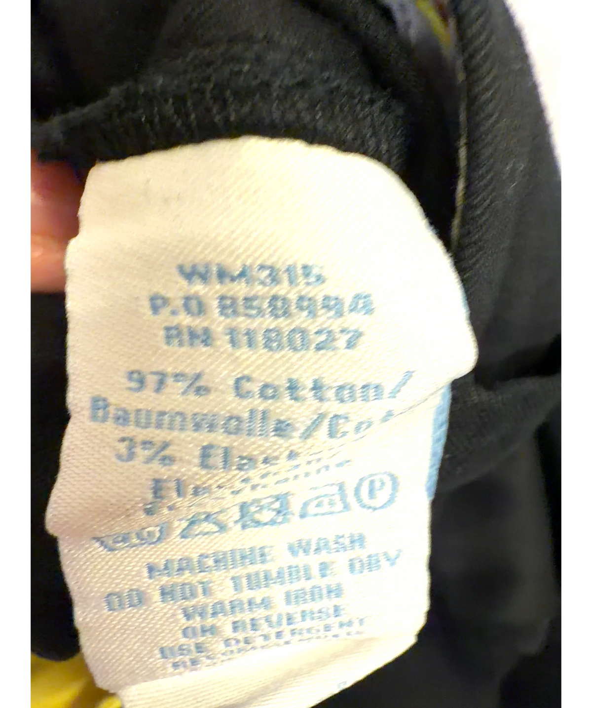 Boden Black Colour, size UK 6 — label