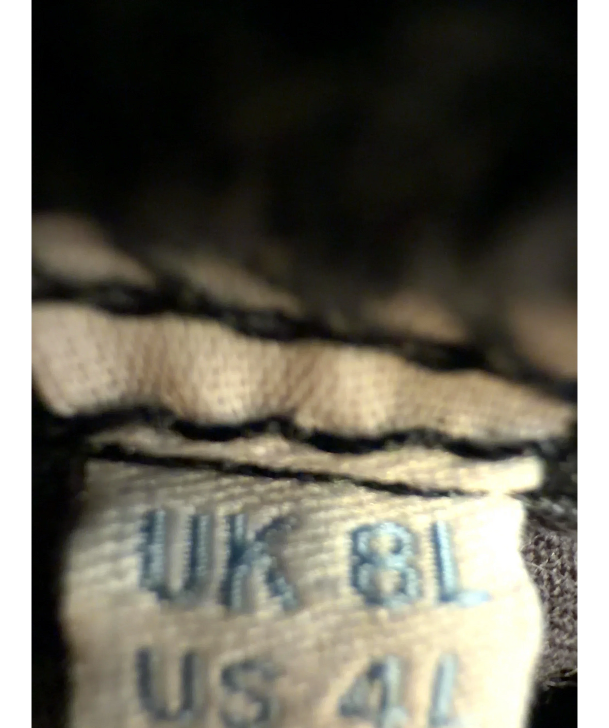 Boden Black Colour, size UK 8 — care label
