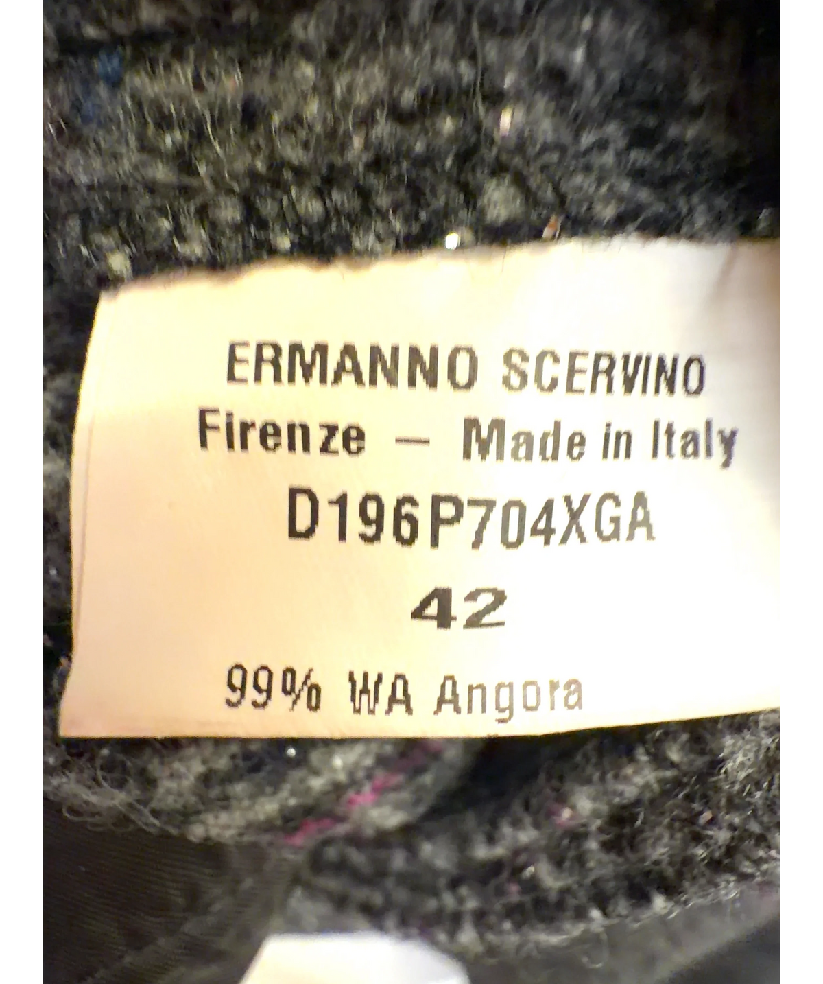 Ermanno Scervino Grey Colour, size UK 10 — detail