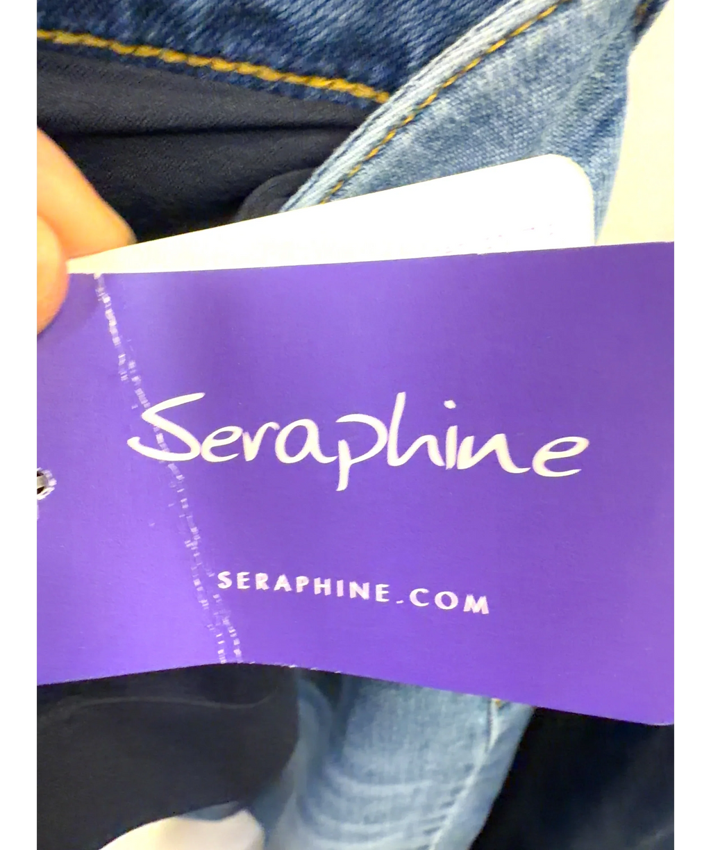 Seraphine Blue FLORIAN BF JEAN BLMU 8, size UK 8 — detail