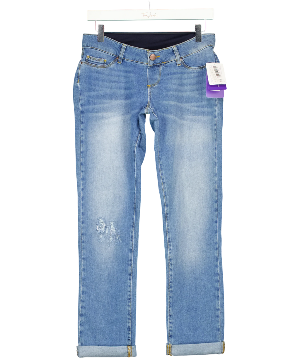 Seraphine Blue FLORIAN BF JEAN BLMU 8, size UK 8 — fabric detail
