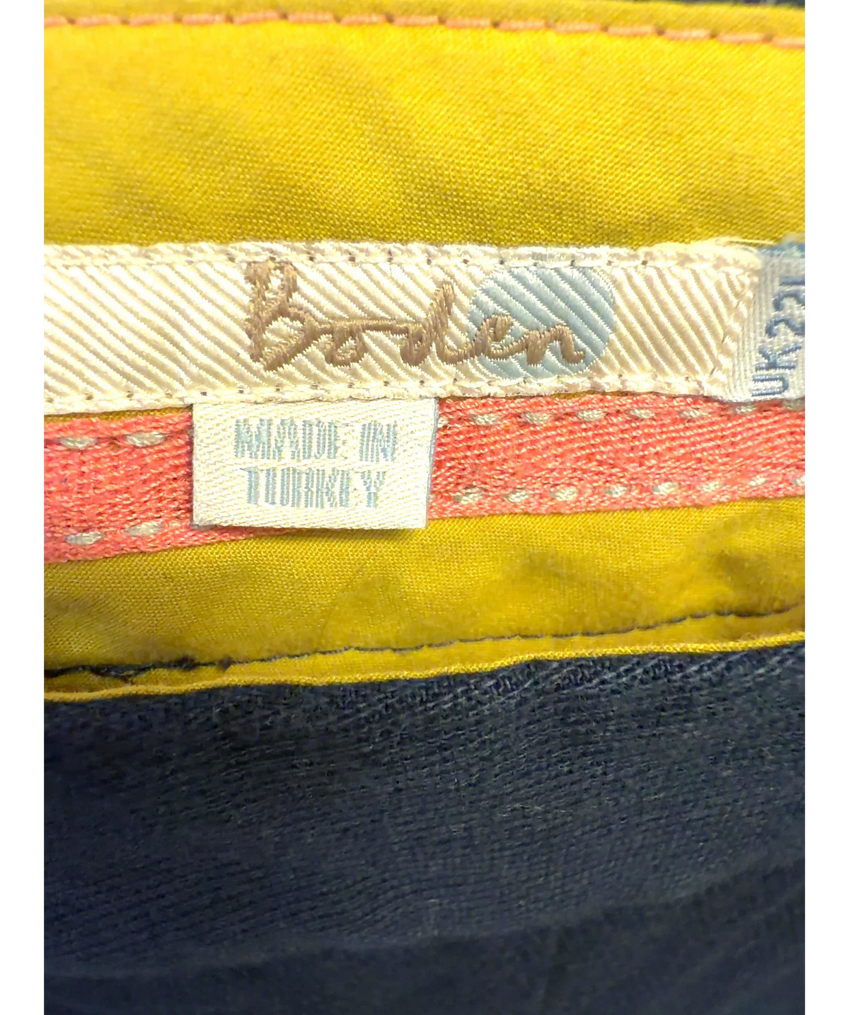 Boden navy Colour, size UK 22 — detail