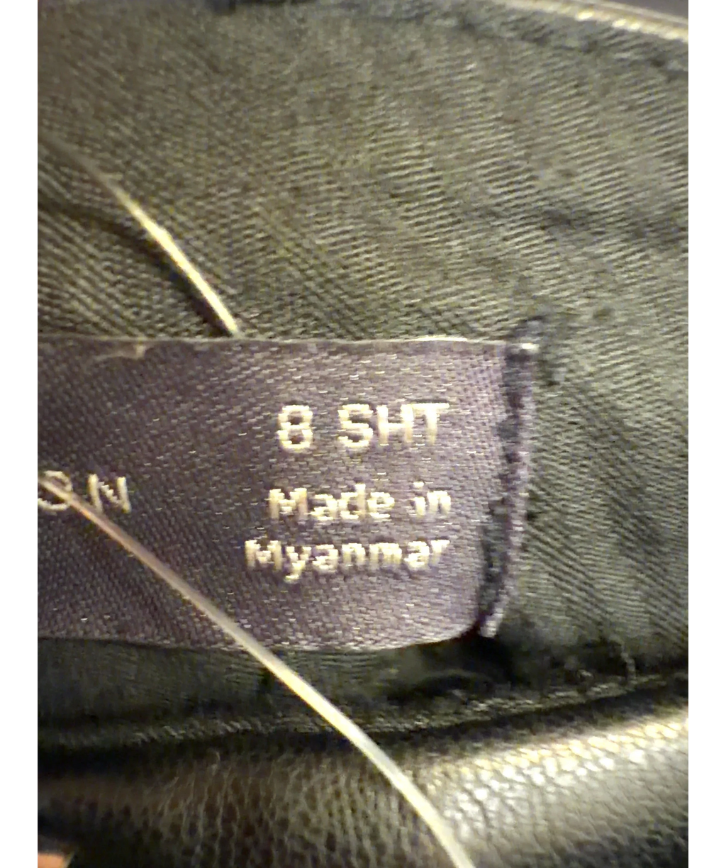 M&S Black Colour, size UK 8 — care label