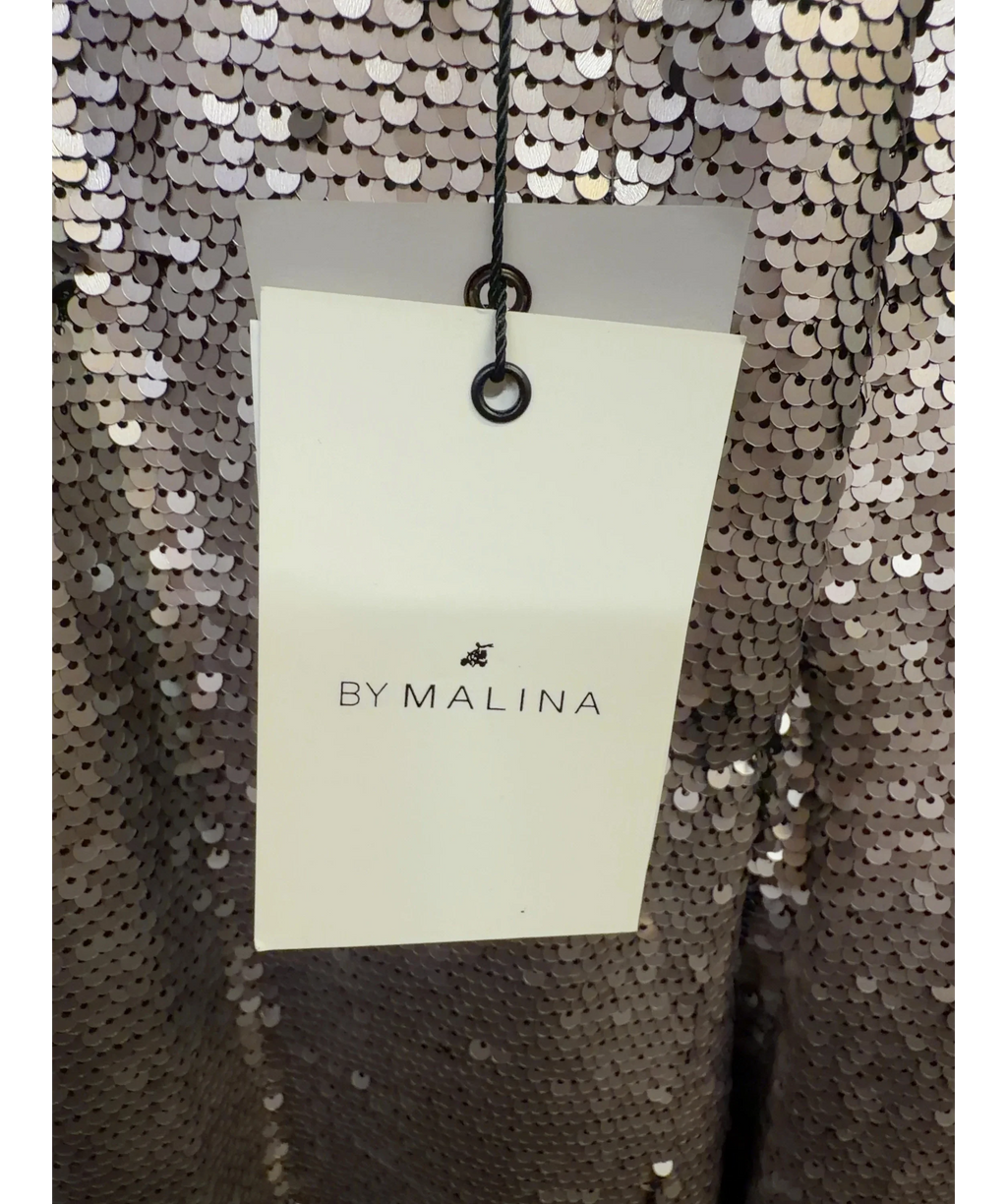 BY MALINA rose gold Livia Pants, size UK XXS — detail