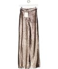 BY MALINA rose gold Livia Pants, size UK XXS — front