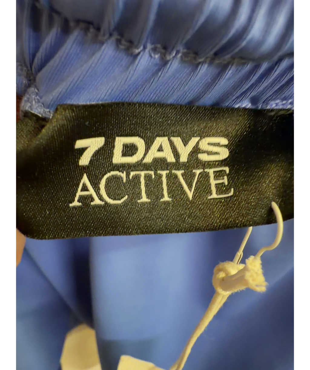 7 Days Active Blue Tech Skirt, size UK S — detail