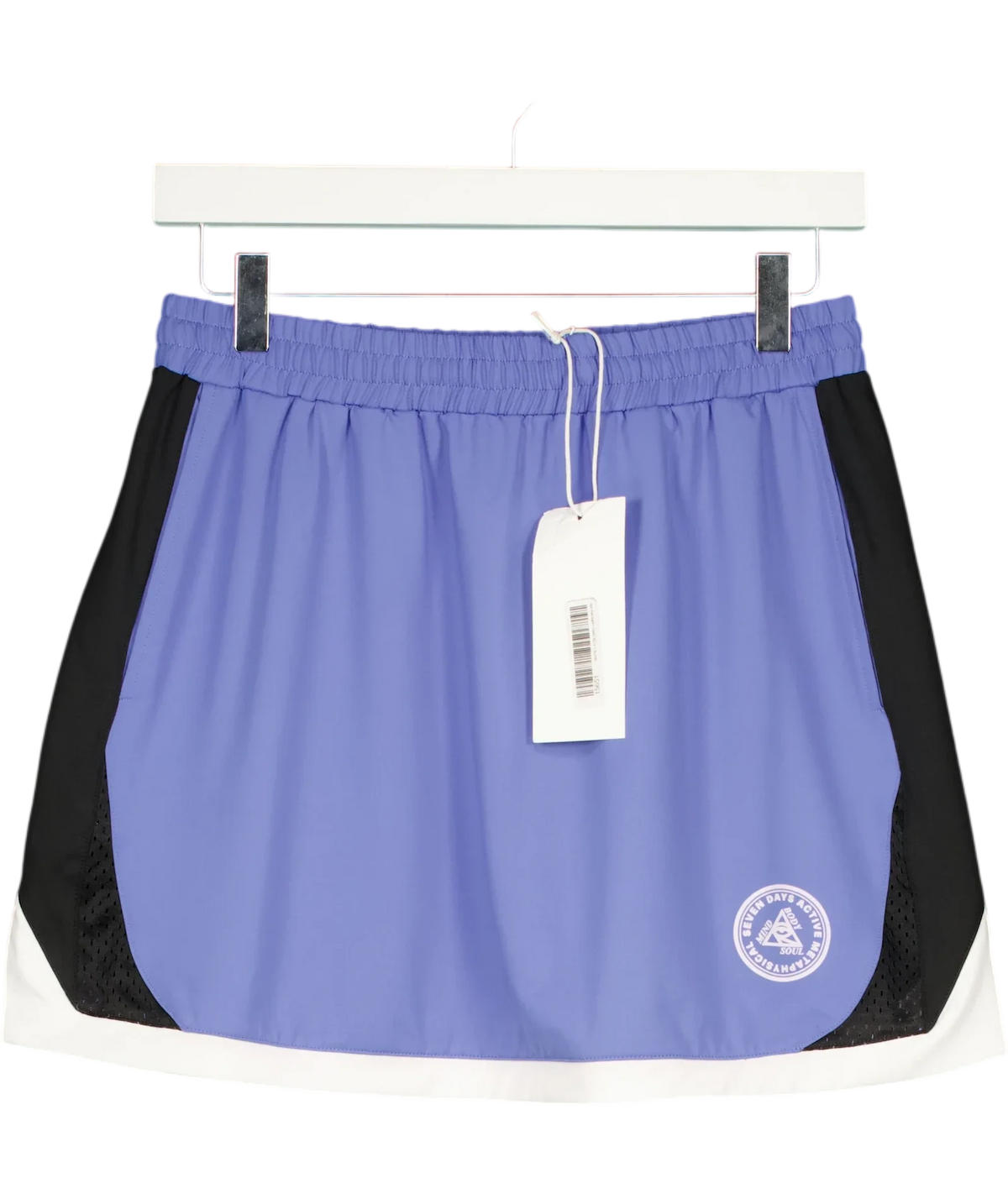 7 Days Active Blue Tech Skirt, size UK S — front