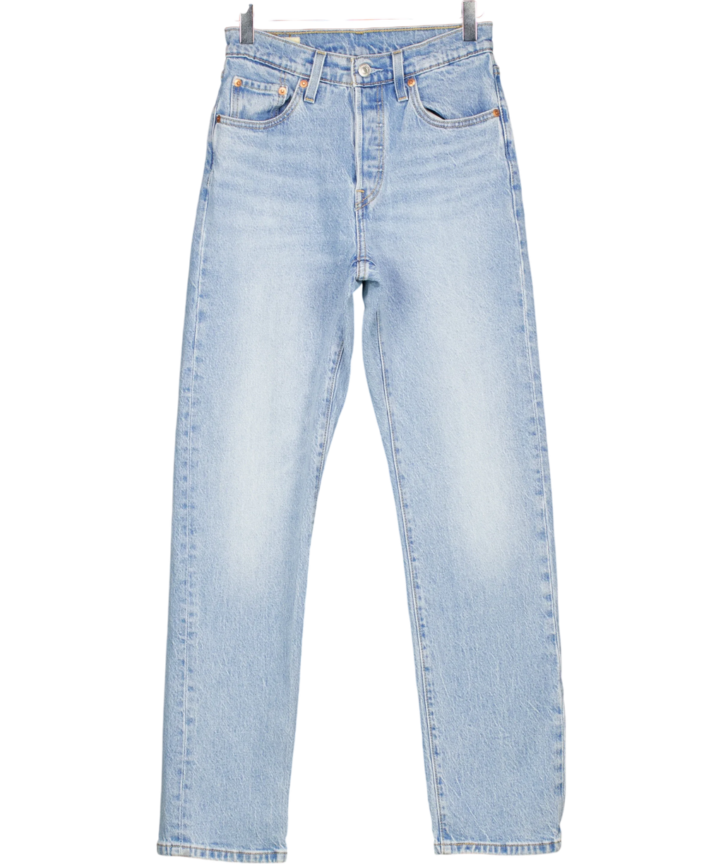 levis light blue 501 Original  Jeans, size W25 — front