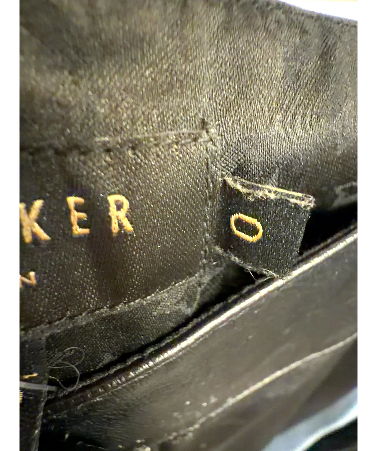 Ted Baker Black trousers, size UK 6 — care label