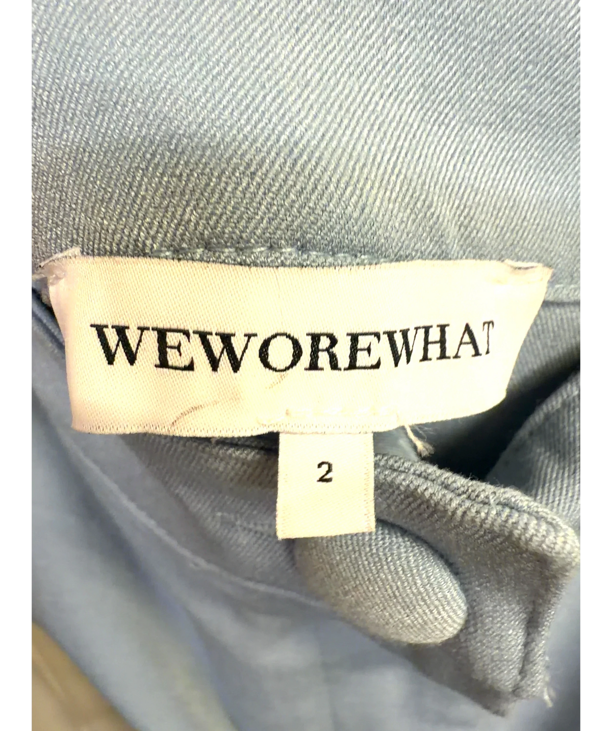 WeWoreWhat light blue Colour, size UK 6 — detail