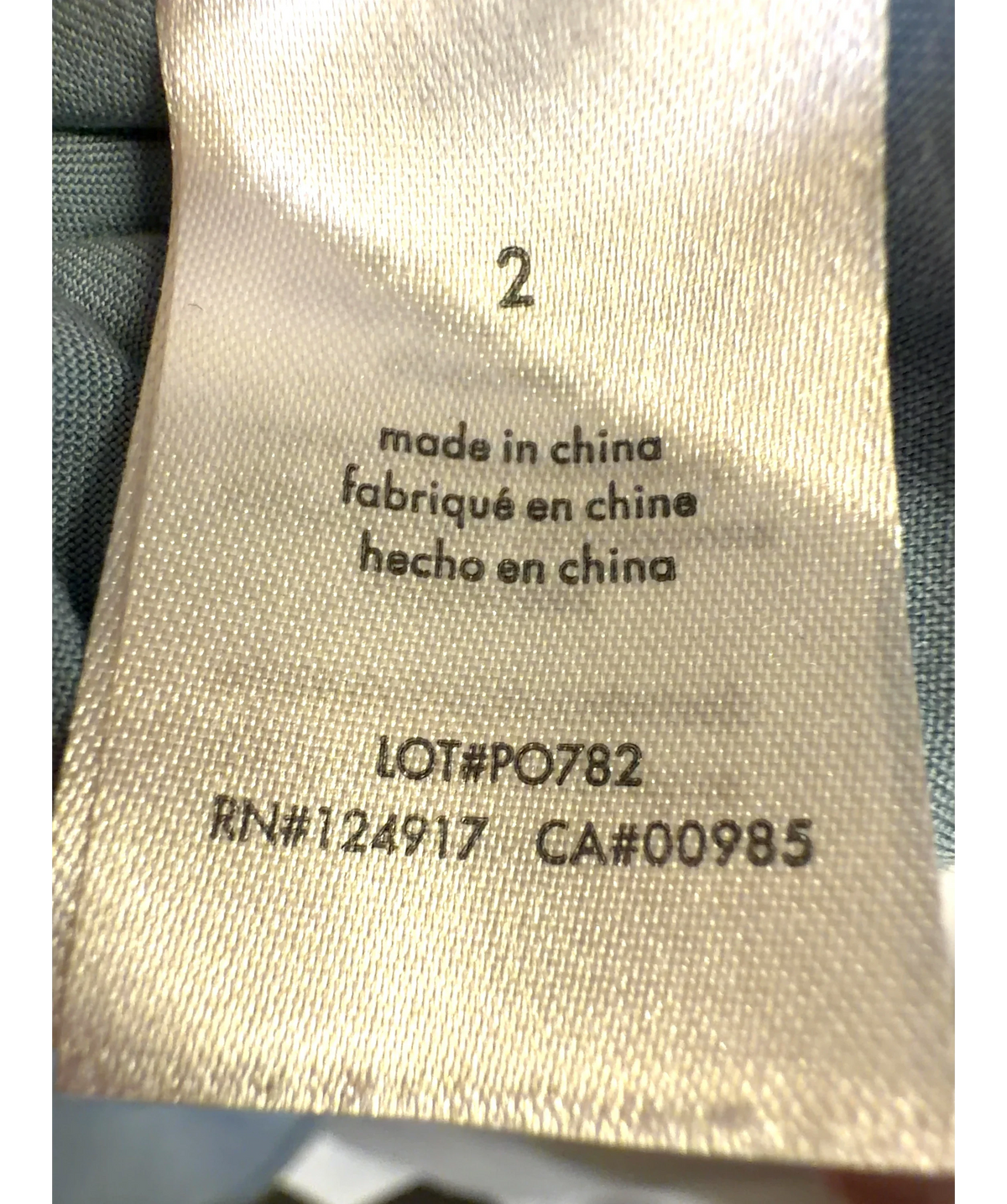WeWoreWhat light blue Colour, size UK 6 — label