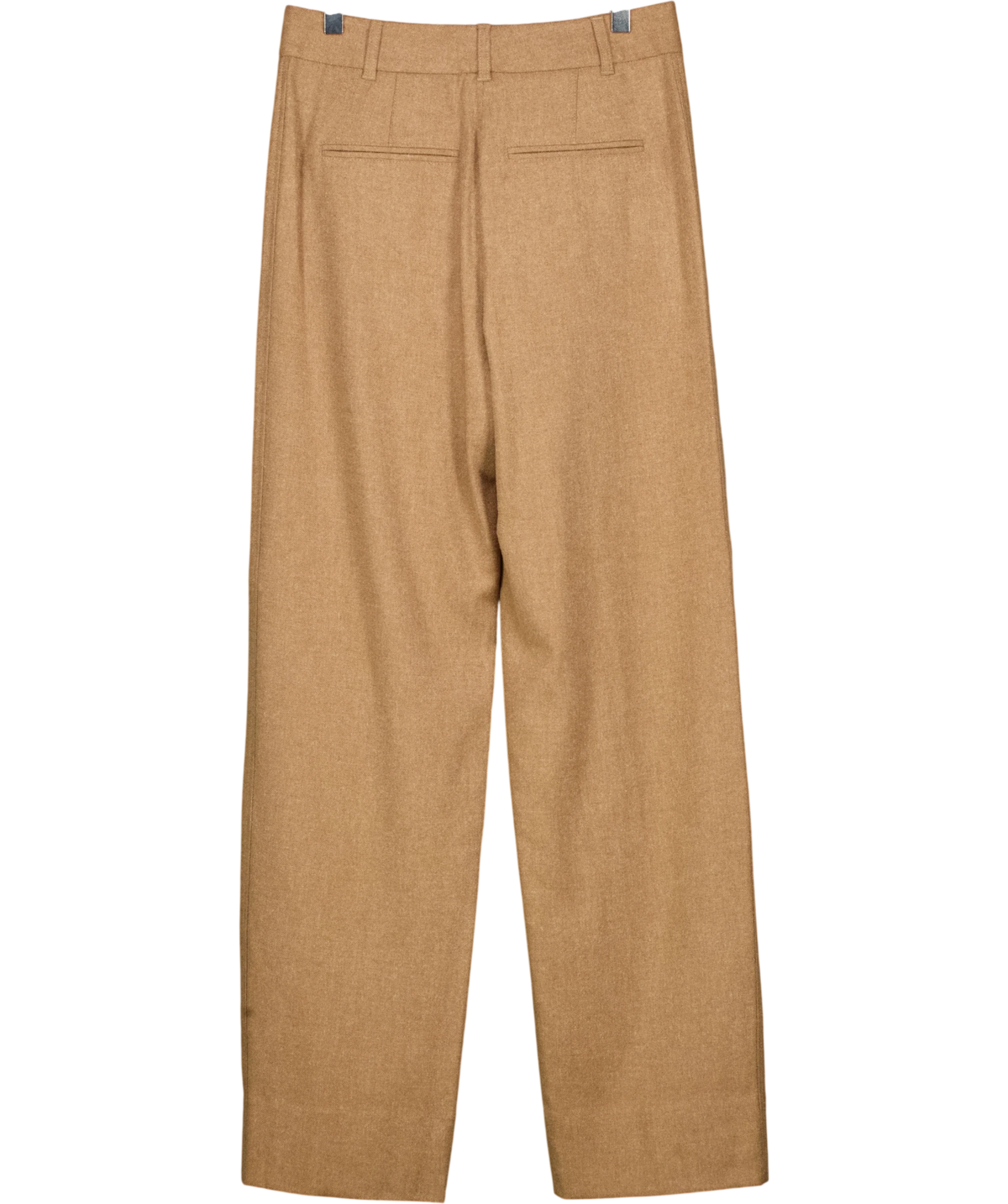 ME + EM camel Very Wide-Leg Trouser, size UK 6 — back