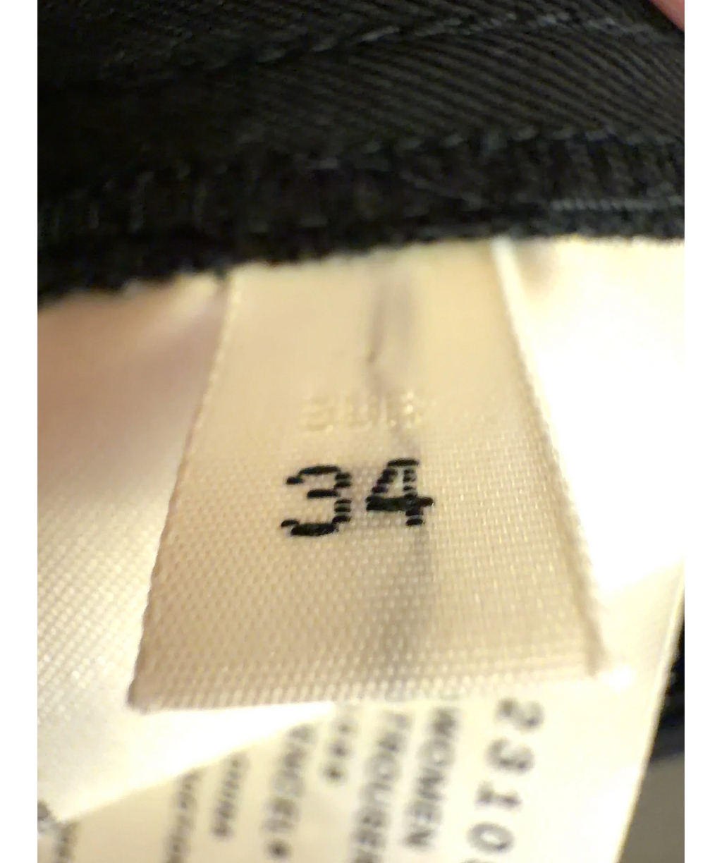 ARKET Black Colour, size UK 6 — care label