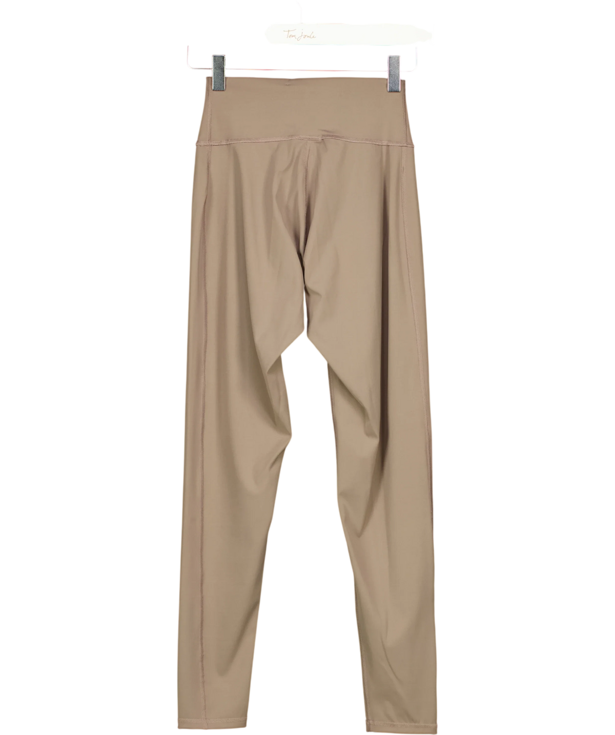 GYMSHARK taupe Elevate Leggings, size UK S — back