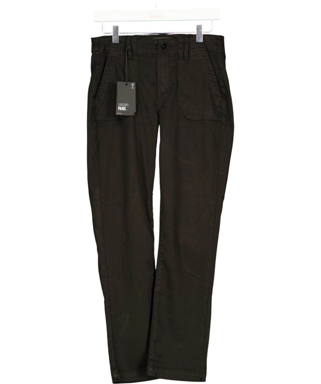 PAIGE Black Mayslie Utility/Lifestyle Collection, size W25 — front