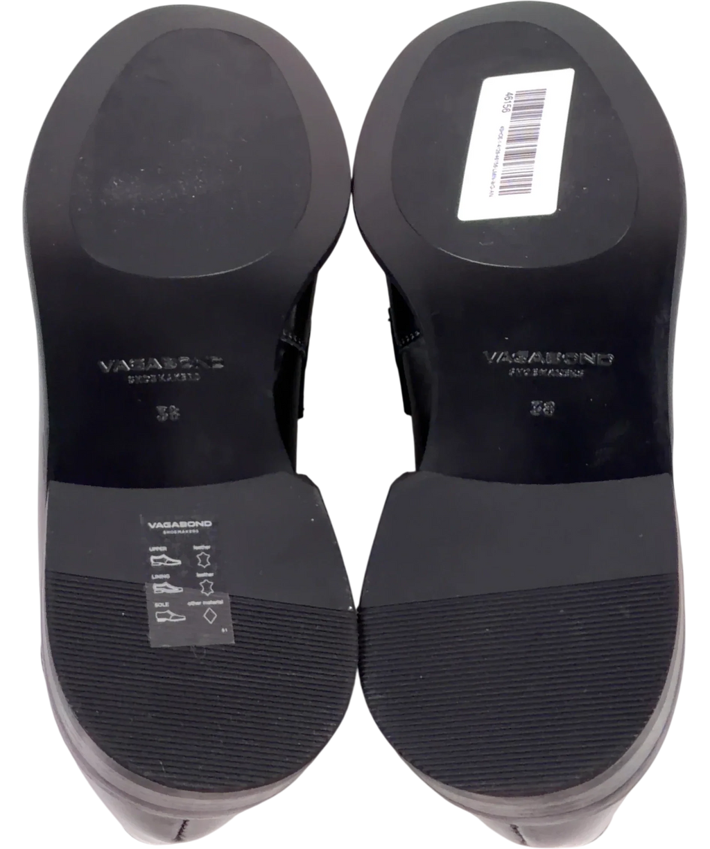 Vagabond Black Linn Penny Loafers, size UK 5 EU 38 👠 — view 8