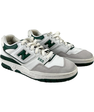 New Balance White / Green 550 Trainers  UK 5
