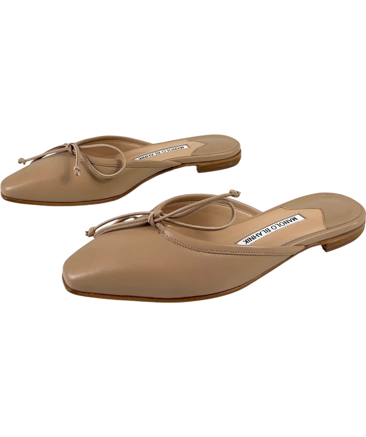 Manolo Blahnik nude BALLERIMU, size UK 3 EU 36 👠 — label