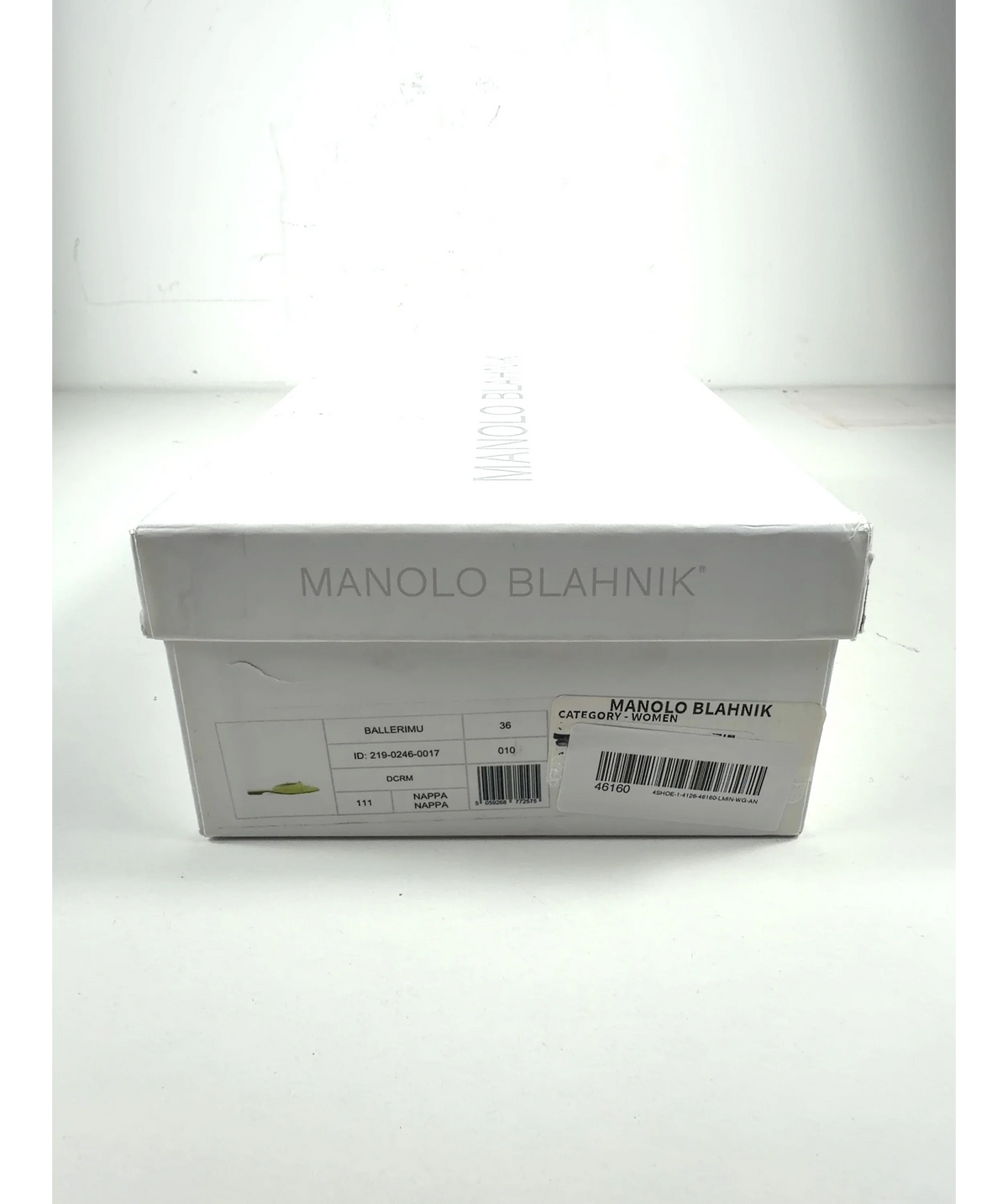 Manolo Blahnik nude BALLERIMU, size UK 3 EU 36 👠 — care label