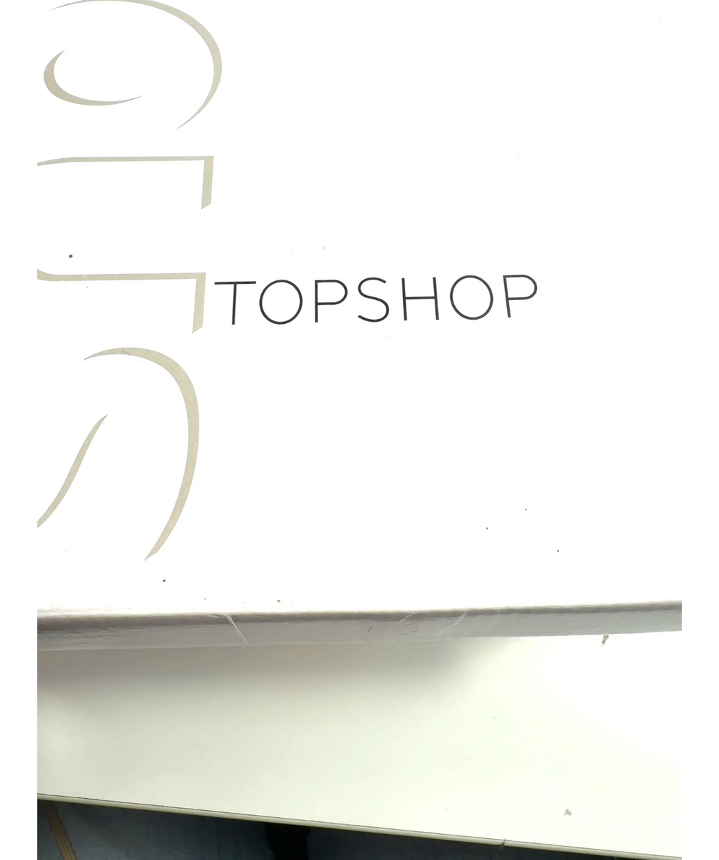 TOPSHOP Black HARRY, size UK 5 EU 38 👠 — care label